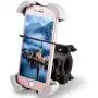 Quntis Bike Phone Mount, 360° Rotation Adjustable Motorcycle Phone Mount,Universal Cell Phone Holder for Motorcycle Bike Handlebars, Compatible with iPhone 8/7/6/6s Plus Galaxy S6, S5 and More
