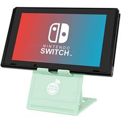 Stand for Nintendo Switch & Switch Lite, Portable Foldable Multi-Angle Adjustable Holder Dock for Desk Compatible with ipad, iPhone, sunsung and Other 4-10 Devices (Green)