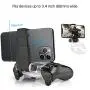 TNP PS4 Controller Phone Clip Holder Clamp Mount Bracket for Sony PlayStation 4 PS4 Dual Shock Wireless Controller [Playstation 4] for iPhone 11 Pro, 11 Pro Max, 11, Xs, Xs Max, X, 8 Plus, 8, 7