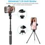 Phone Tripod Mount, ELEGIANT Smartphone Holder Phone Clip Adapter Rotatable Bracket with 1/4 Inch Screw Compatible with iPhone 11 11Pro XS Max XS XR X 8P 7P, Galaxy S20 S10 S9 S8 and Other Phones