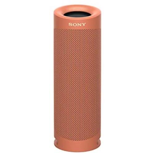 Sony SRS-XB23 EXTRA BASS Wireless Portable Speaker IP67 Waterproof BLUETOOTH and Built In Mic for Phone Calls, Coral Red