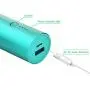 Portable Charger, BONAI Power Bank 5000mAh, (Ultra-Compact)(Aluminum)(Travel) Slim External Backup Battery Pack High-Speed Output Compatible iPhone,iPad,iPod,Samsung - Mint(Charging Cable Included)