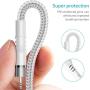 Syncwire iPhone Charger Lightning Cable 4ft [Apple MFI Certified] Upgraded Nylon Braided Fast Charging & Syncing Apple Charger Cord for iPhone 11 XS Max XR X 8 Plus 7 Plus 6S 6 Plus Se 5, iPad