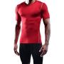 Neleus Mens 3 Pack Athletic Compression Under Base Layer Sport Shirt