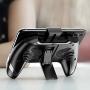 Mobile Game Controller with Radiator/Mobile Phone Holder/Cellphone Clamp/Clip Compatible for PUBG 5-in-1 Gamepad Shoot and Aim Trigger Phone Cooling Pad Power Bank for Android & iOS