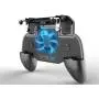 OUYAWEI 2000/4000mAh Charger Power Bank Heat Dissipation Cooling Fan Gamepad Joystick Hand Grip Fire Aim Key for Mobile Phone PUBG
