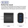 Amoner Wall Charger, Upgraded 2Pack 15W 3-Port USB Plug Cube Portable Wall Charger Plug for iPhone Xs/XS Max/XR/X/8/7/6/Plus, iPad Pro/Air 2/Mini 2, Galaxy10/9/8/7, Note9/8, LG, Nexus and More