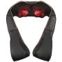 Shiatsu Back Neck and Shoulder Massager with Heat - Electric Massage Pillow with 3D Deep Tissue Kneading for Lower Back, Feet, Legs Muscle Pain Relief - Home, Office, and Car Use
