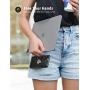 Phone Ring Holder, Lamicall Finger Ring Stand : Universal Cell Phone Cradle Kickstand Compatible with iPhone Xs Max XR X 8 7 6 6s Plus 5s, Galaxy S8 S7 S6, All Android Smartphone - Black - 02
