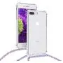 kwmobile Crossbody Case Compatible with Apple iPhone 7 Plus / 8 Plus - Clear Transparent TPU Cell Phone Cover with Neck Cord Lanyard Strap - Transparent/Light Blue kwmobile Crossbody Case Compatible with Apple iPhone 7 Plus / 8 Plus - Clear Transparent TPU Cell Phone Cover with Neck Cord Lanyard Strap - Transparent/Light Blue