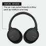 Sony Noise Cancelling Headphones WHCH710N: Wireless Bluetooth Over The Ear Headset with Mic for Phone-Call, Black (WHCH710N/B)