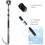 Smatree Carbon Fiber Detachable Extendable Floating Pole Compatible for GoPro MAX/GoPro Hero Fusion/8/7/6/5/4/3 Plus/3/Session/GoPro Hero 2018/DJI OSMO Action Camera