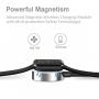 Watch Charger Magnetic 2 in 1 Wireless Braided Charging Cable Compatible with iWatch Series 5/4/3/2/1 iPhone 11/11Pro/Xr/Xs/8/8P Black 3.3ft