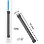 Skyreat Carbon Fiber 13.7-Inch Extension Stick Monopod Rod for DJI Ronin-S/Ronin SC/Moza Air 2 / FeiyuTech AK4000 Zhiyun Crane 2 Smooth 4 Handheld Gimbal Stabilizer fit with 1/4" 3/8" Screws