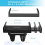 Car Phone Holder, Lamicall Car Phone Mount: Universal Air Vent Phone Holder Compatible with Phone Xs Max XR X 8 8P 7 7P 6S 6P 6, Galaxy S6 S8 S9 S8+ S9+ S10, Google, LG, Huawei - Black