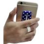 Finger Holder with Stand for Phones, AOLEY Cell Phone Grip | Finger Strap for iPhone Android Smartphone Car Holder Small Tablet (Stars and Stripes)