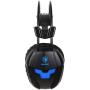 2016 Newest PS4 Headset-SA921 Lightweight Over Ear Stereo Gaming Headphones with Mic, Volume Control for PC MAC Computer iPhone Smart Phone Laptop iPad Mobile(Black Blue)