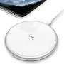 Fast Wireless Charger, Vebach Dubhe1s Qi Certified Wireless Charging Pad 7.5W for iPhone SE 2020/11/11 Pro/11 Pro Max/Xs/Xs Max/XR/X/8/8P, 10W for Samsung Galaxy S20/S10/Note 10/S9, Aluminum Frame