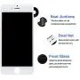 Screen Replacement Compatible with iPhone 7 4.7 inch Full Assembly - LCD 3D Touch Display Digitizer with Sensors and Front Camera, Fit Compatible with iPhone 7 4.7 inch-White Screen Replacement Compatible with iPhone 7 4.7 inch Full Assembly - LCD 3D Touch Display Digitizer with Sensors and Front Camera, Fit Compatible with iPhone 7 4.7 inch-White