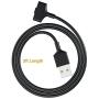 CAVN 2-Pack Charger Cable Compatible with Fitbit Ionic, 3 FT Replacement USB Charging Cable Cord Accessories
