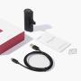 iWALK Small Portable Charger 4500mAh Ultra-Compact Power Bank Cute Battery Pack Compatible with iPhone 11 Pro/XS Max/XR/X/8/7/6/Plus Airpods and More,Black