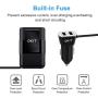OKiT Car Charger 54W/10.2A 4 Ports Rapid USB Multi-Port QC3.0 Quick Charging Car Charger Charge Compatible Android/iOS Smartphones USB Device