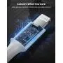 UGREEN USB-C to Lightning Cable [2Pack 3FT MFi-Certified] Supports Power Delivery Fast Charging Sync with Type C PD Charger, Compatible for iPhone SE 11 Pro Max XR Xs Max Plus 8, AirPods, iPad