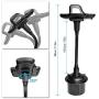 BTMAGIC Cell Phone Car Cradles & Mounts,Universal Adjustable Cup Holder for iPhone Xs/Max/X/XR/8/8 Plus,Samsung Note 9/ S10 / S9/ S9 / S8,GPS