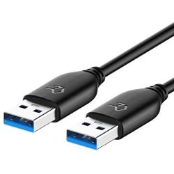 Rankie USB 3.0 Cable, Type A to Type A, 1-Pack 6 Feet