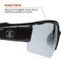 Ergodyne Skullerz Dagr Anti-Fog Safety Glasses-Black Frame, In/Outdoor Lens