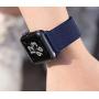 GBPOOT Compatible for Apple Watch Band 38mm 40mm 42mm 44mm, Wristband Loop Replacement Band for Iwatch Series 4,Series 3,Series 2,Series 1,Midnight Blue,38/40mm