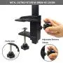 ORGPET Foldable Dog Grooming Arm - Adjustable 35 inch Pet Grooming Tool with Clamp, Loop Noose, No Sit Haunch Holder for Medium & Small Pets