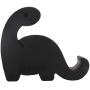 Plinrise Animal Desk Phone Stand, Update Dinosaur Silicone Office Phone Holder, Creative Phone Tablet Stand Mounts, Size:1.3" X 3.1" X 2.8"(Black)