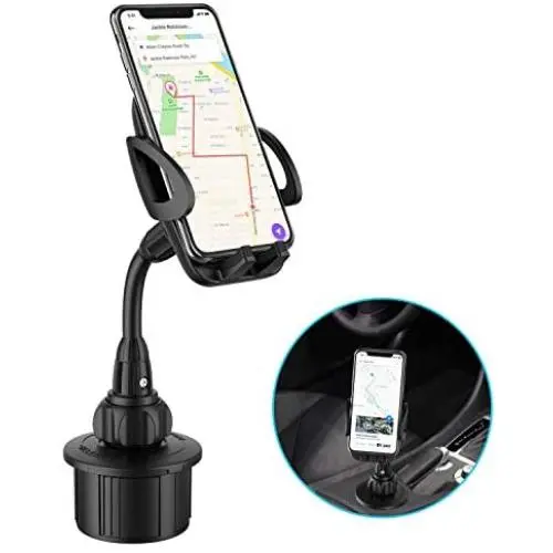 Car Cup Holder Phone Mount, Adjustable Gooseneck Cup Holder Cradle Car Mount 360°Rotatable Car Phone Holder for Cell Phone iPhone 11/Xs/X/8/7 Plus/Samsung Note 9/Galaxy S8,Huawei, etc. Car Cup Holder Phone Mount, Adjustable Gooseneck Cup Holder Cradle Car Mount 360°Rotatable Car Phone Holder for Cell Phone iPhone 11/Xs/X/8/7 Plus/Samsung Note 9/Galaxy S8,Huawei, etc.