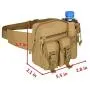 Lemon Park Tactical Waist Bag Military Fanny Pack,Waterproof Utility Belt with Water Bottle Holder,Suitable for Hiking&Mountaineering&Camping&Riding&Fishing&Shooting Lemon Park Tactical Waist Bag Military Fanny Pack,Waterproof Utility Belt with Water Bottle Holder,Suitable for Hiking&Mountaineering&Camping&Riding&Fishing&Shooting