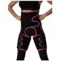 Waist training device, three-in-one waist and thigh trimmer docking lift body shaping and hip belt shaping neoprene thigh shaper, slimming shaping belt high waist sports belt (Rose red, 2XL/3XL) Waist training device, three-in-one waist and thigh trimmer docking lift body shaping and hip belt shaping neoprene thigh shaper, slimming shaping belt high waist sports belt (Rose red, 2XL/3XL)