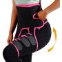 JISON21 3-in-1 High Waist Trainer Thigh Trimmer Body Belts Hip Enhancer Shapewear Thigh Trimmers for Women, Men