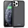 Battery Case for iPhone 11 Pro Max, 7800mAh Extended Portable Battery Pack Rechargeable Charging Case Smart Battery Case for iPhone 11 Pro Max External Battery Cover 6.5 inch Charging Case - Black Battery Case for iPhone 11 Pro Max, 7800mAh Extended Portable Battery Pack Rechargeable Charging Case Smart Battery Case for iPhone 11 Pro Max External Battery Cover 6.5 inch Charging Case - Black