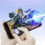 Electroplate Mobile Phone Gamepad Joystick Game Controller For Smart Phone Tablet - Smart Devices & Accessories Games Accessories - (Black) Electroplate Mobile Phone Gamepad Joystick Game Controller For Smart Phone Tablet - Smart Devices & Accessories Games Accessories - (Black)