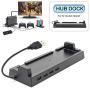 2019 Hub Dock for Nintendo Switch Dock, Switch USB Hub for Nintendo Switch with 4 Output Ports for Wired Pro Controllers, Keyboard, Joy-Con Dock, Switch Gamecube Controller Adapter, Mobile Phone, etc