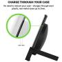 Belkin Boost Up Wireless Charging Stand 10W – Wireless Charger for iPhone Xs, XS Max, XR, X, 8, 8+ / Samsung Galaxy S10, S10+, S10e, S9, Note9 and More (Black) (Renewed)