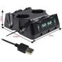 Tiancai Charging Dock Station for PS VR Move Motion and Controller
