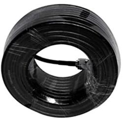 FourSeas 50ft Cable Outdoor for Cell Phone Signal Booster. (Black)