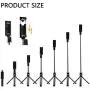 Selfie Stick Tripod- Bluetooth Wireless Remote Shutter Tripod, Mini Extendable Aluminum Cell Phone Stand, 270° Rotation Portable Monopod Compatible with iPhone and Android Smartphone Selfie Stick Tripod- Bluetooth Wireless Remote Shutter Tripod, Mini Extendable Aluminum Cell Phone Stand, 270° Rotation Portable Monopod Compatible with iPhone and Android Smartphone