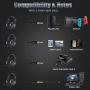 New Pro Gaming Headphone with Microphone for Xbox One, PS4, PC, HD Stereo Surround Sound, Dynamic Bass, Noise Cancelling, RGB LED Light, Gaming Headset by VibroZ New Pro Gaming Headphone with Microphone for Xbox One, PS4, PC, HD Stereo Surround Sound, Dynamic Bass, Noise Cancelling, RGB LED Light, Gaming Headset by VibroZ