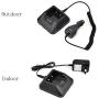 Ham Radio Base Desktop Charger DC 12V Car Charge Cable for Baofeng UV-5R UV-5RA UV-5RB UV-5RC UV-5RD UV-5RE UV-5Replus TYT TH-F8