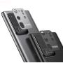 Metal Camera Lens Protector for Samsung S20 Ultra,Galaxy S20 Ultra Camera Screen Protector Full Coverage Case Aluminum Alloy Lens Protective Protector Cover(Black)