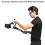 FeiyuTech AK2000S Advanced Handheld Camera Gimbal Stabilizer Fits Sony a7RIII a7III a7SII a7RII a7II a9 Canon EOS R EOS RP M6 Mark II EOS 200DII Panasonic GH4 G9 Nikon Z7 Brushless Follow Focus Kit