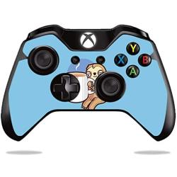 MightySkins Skin Compatible with Microsoft Xbox One or S Controller - Good Morning Sloth | Protective, Durable, and Unique Vinyl wrap Cover | Easy to Apply, Remove | Made in The USA