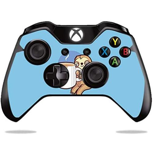 MightySkins Skin Compatible with Microsoft Xbox One or S Controller - Good Morning Sloth | Protective, Durable, and Unique Vinyl wrap Cover | Easy to Apply, Remove | Made in The USA